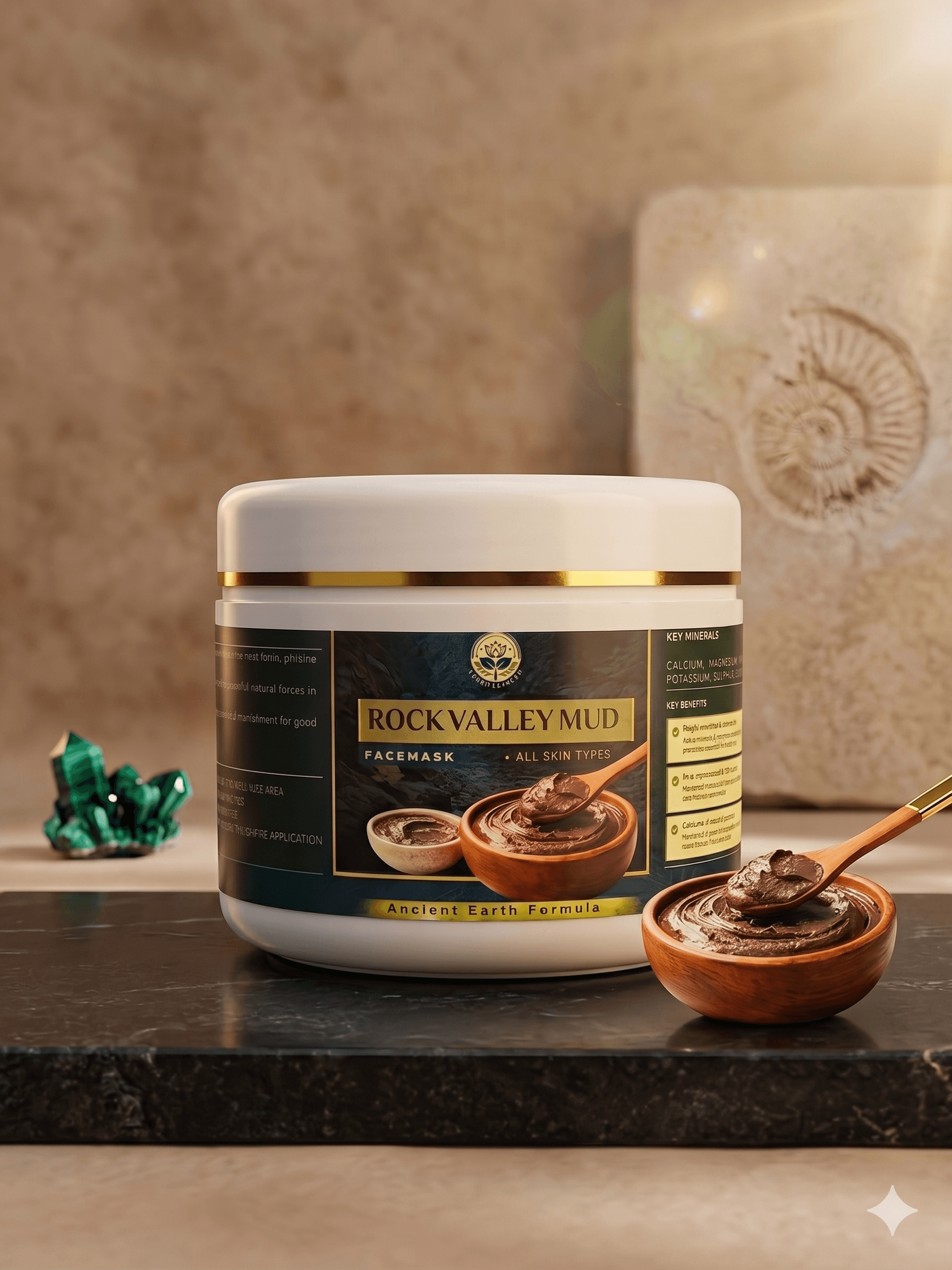 Rock Valley Mud Face Mask - 80 gm — view 1